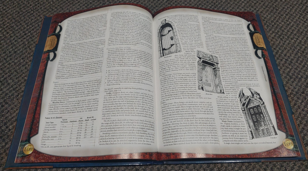 Dungeon Masters Guide Dungeons & Dragons 3rd / D20 WOTC Core Rulebook II - Nice!