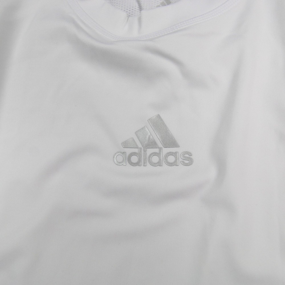 adidas Techfit Compression Top Men's White Used 3XL