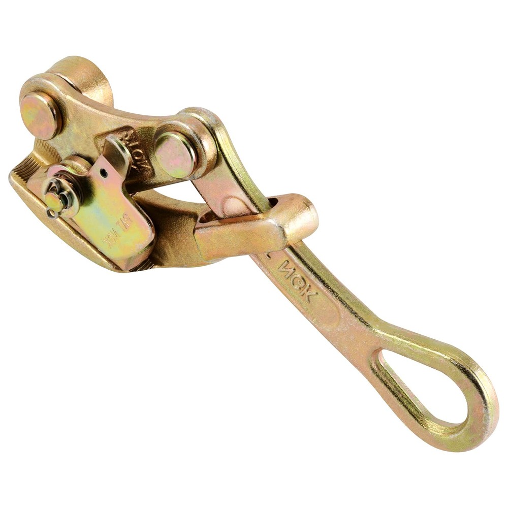 2 Ton 4408 Lbs Cable Puller, Cable Grip Wire Rope Jaw Puller, Steel Cable Pul...