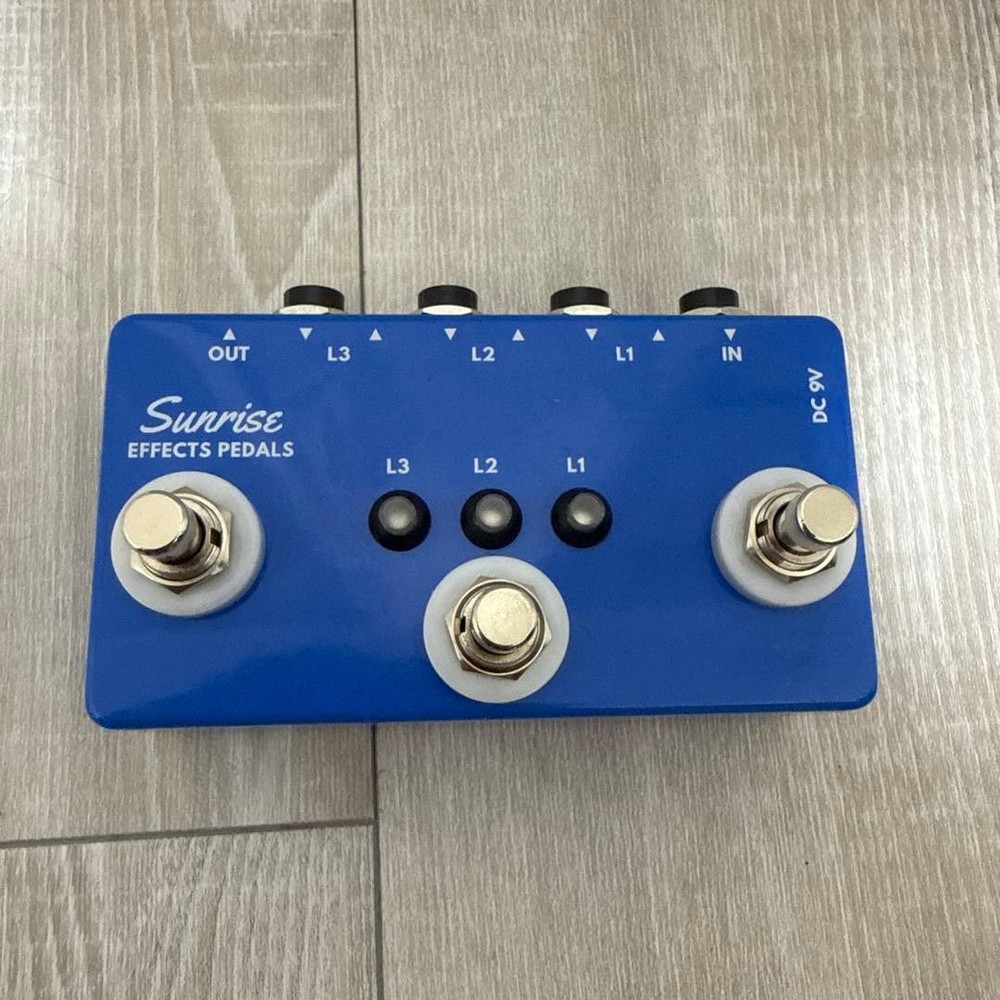 Sunrise Effects Pedals Blue 616128