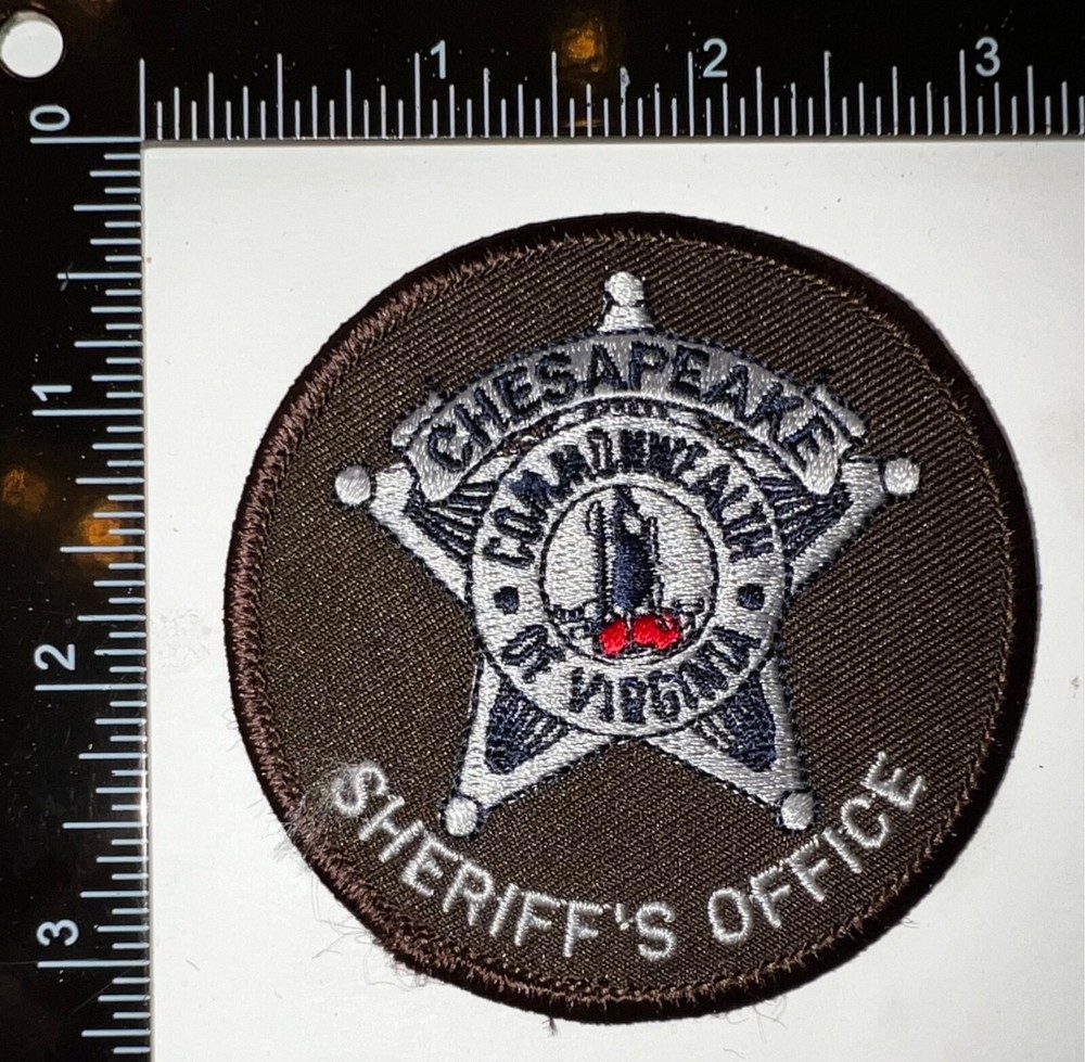 Sheriff Chesapeake VA Virginia Police Patch