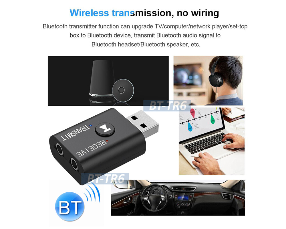 Hybrid BT 5.0 Audio Adapter Transforms Non-Bluetooth Device Into Bluetooth Ready