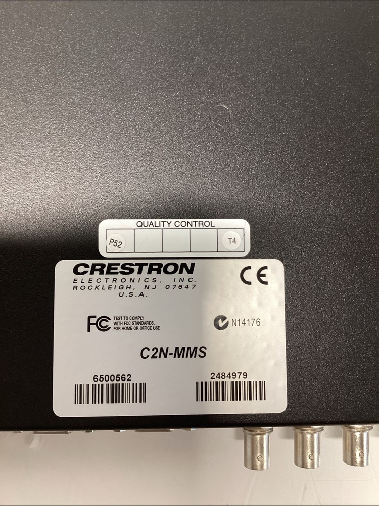 Crestron C2N-MMS Professional Multi Media Switch Rack Mountable P-421s