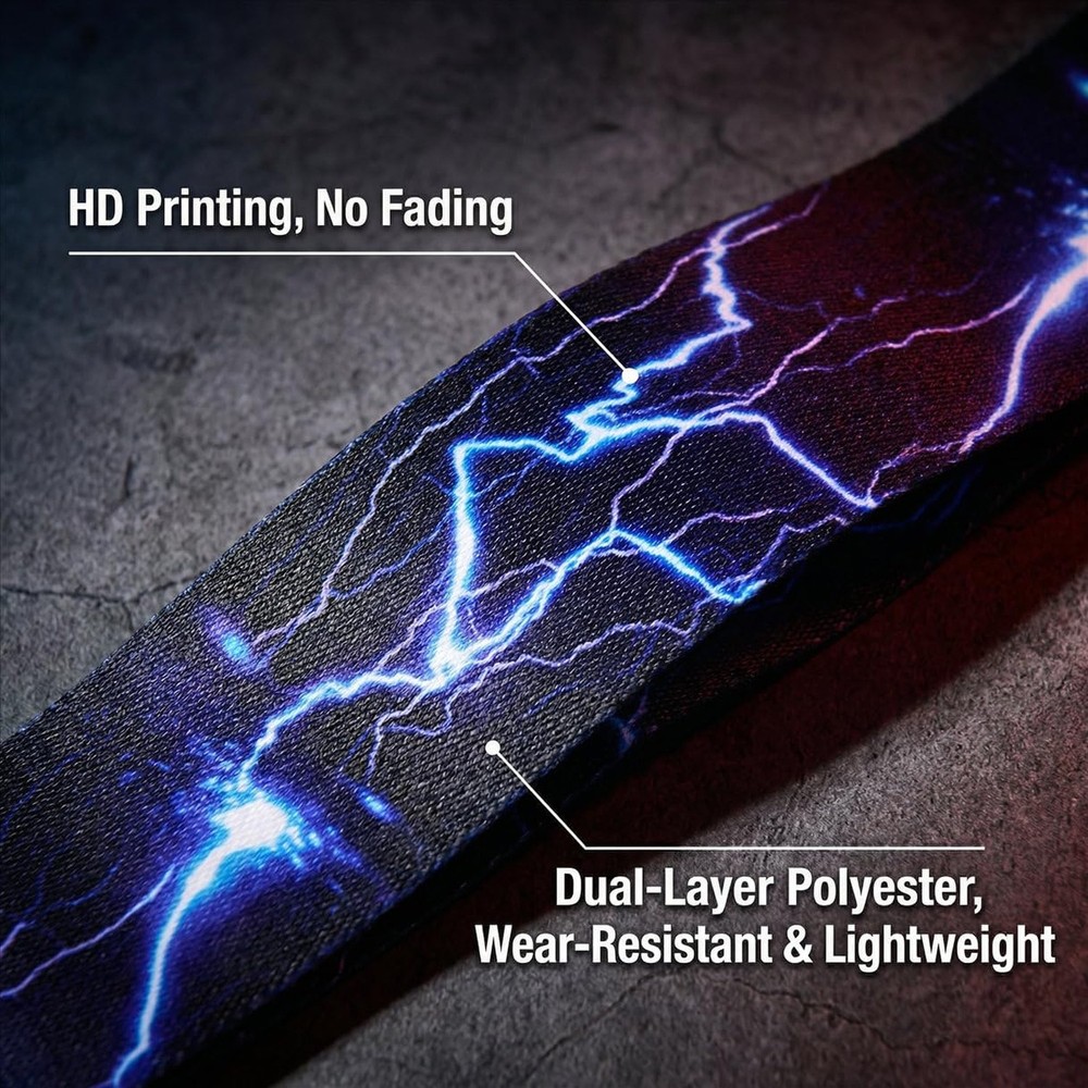 WOGOD Guitar Strap Guitar Strap-blue Light