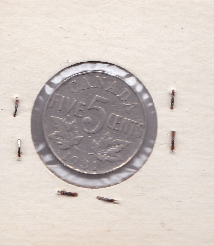 1931 Canada 5 Cents L2