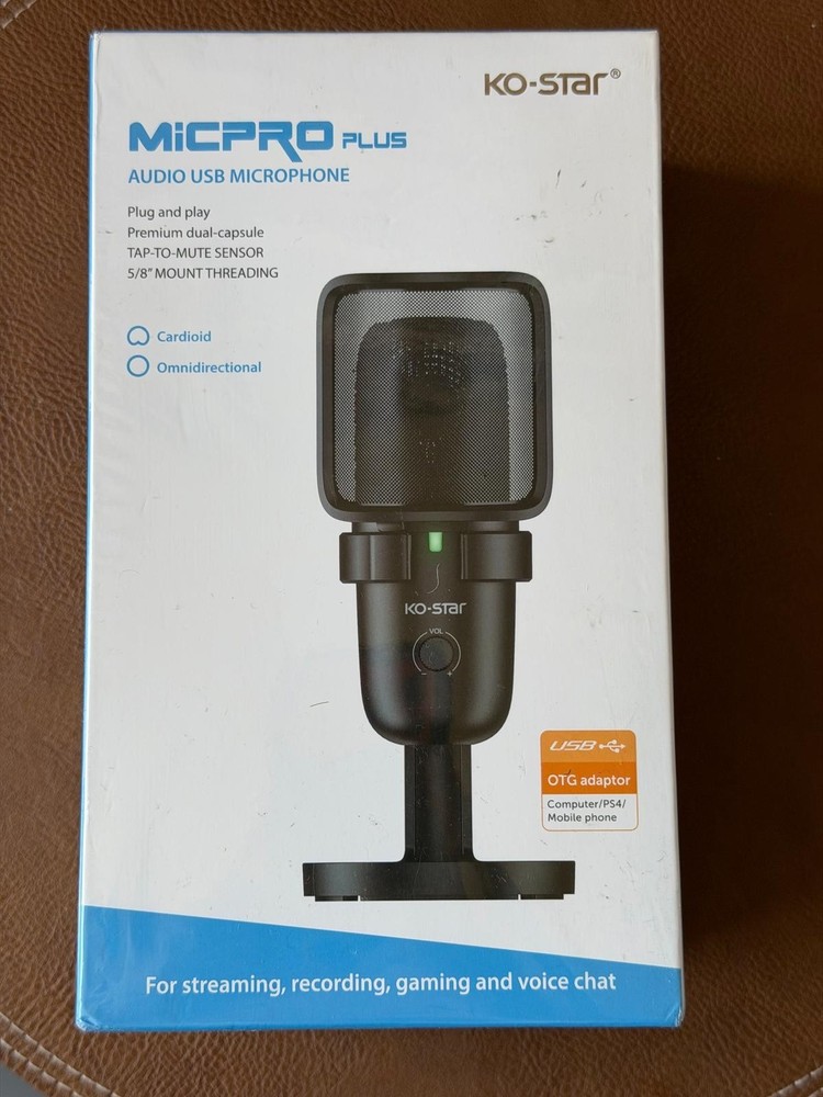 Pro USB Microphone for PC/PS5/Mac - Gaming, Streaming & Podcast Studio Mic with