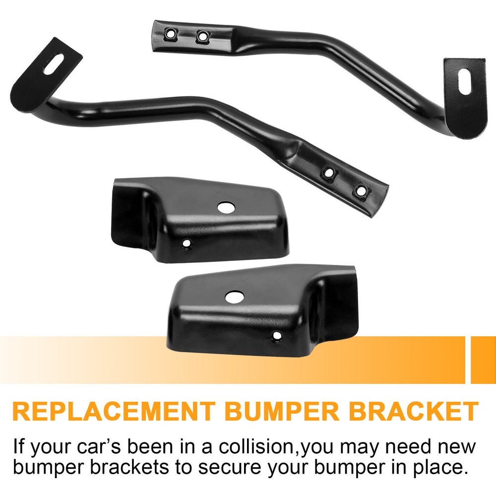 Front Bumper Mounting Support Brace Brackets For Chevy Silverado 1500 2007-2013