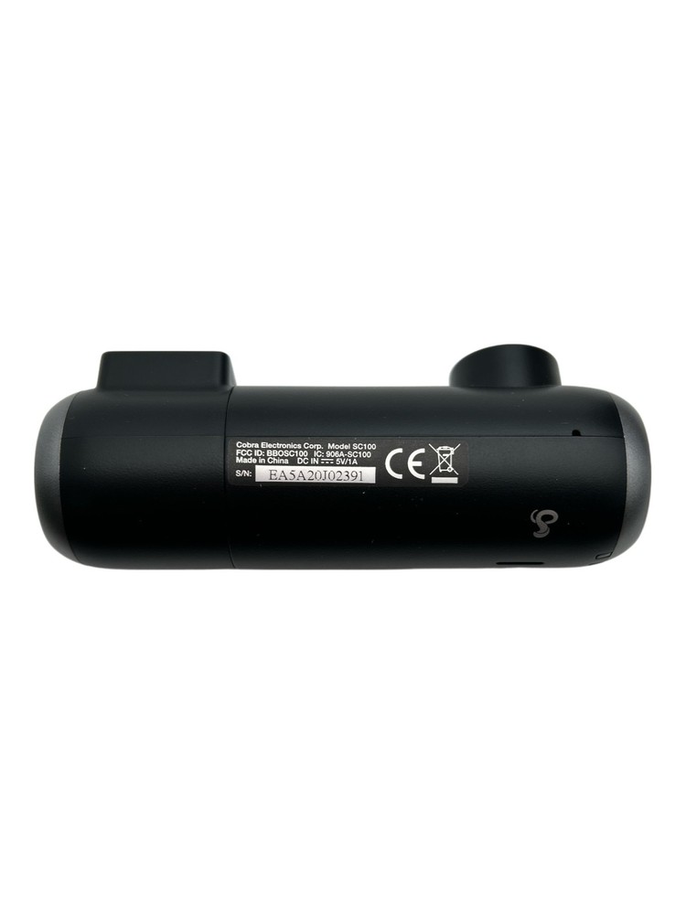 Cobra SC 100 Dash Cam 1080p Black (READ)