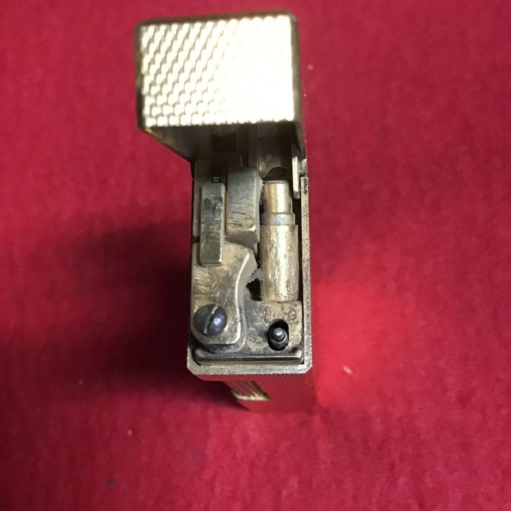 Overhauled Dunhill Rollagas lighter gold without box