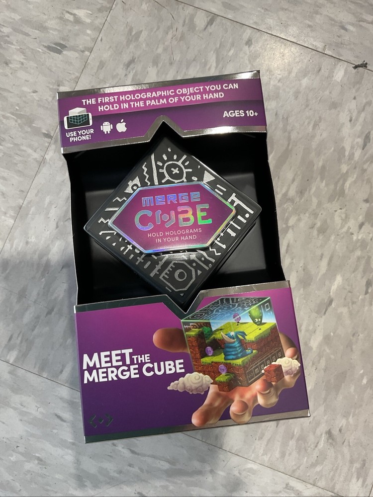 Merge Cube - Fun & Educational Augmented Reality STEM Toy for Kids, Learning New