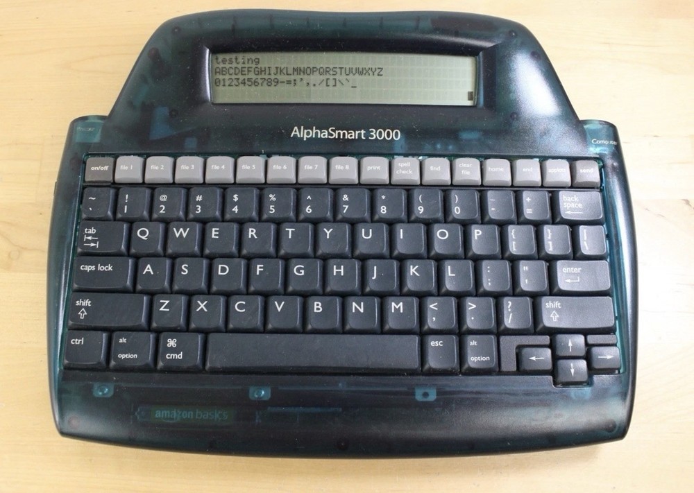 AlphaSmart 3000 Portable Digital Word Processor Typewriter - Tested & Working