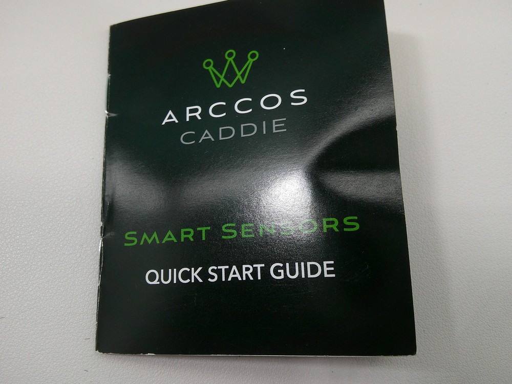 2 Arccos Driver Performance Tracking System, records your drives BLUE