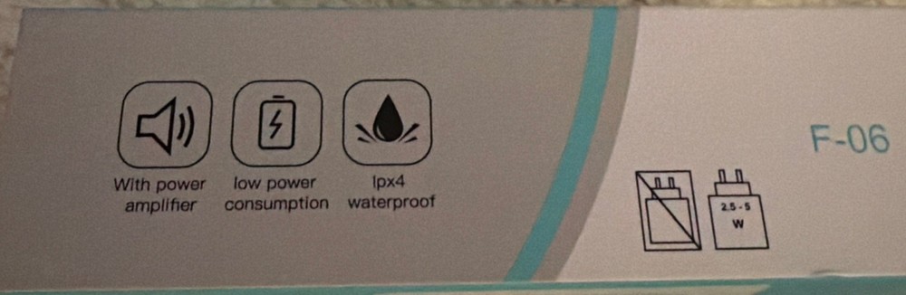 Glasses, Wireless Headset F-6