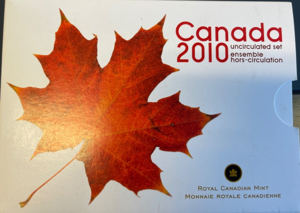 2010 Canada Proof Like Uncirculated Set in Envelop