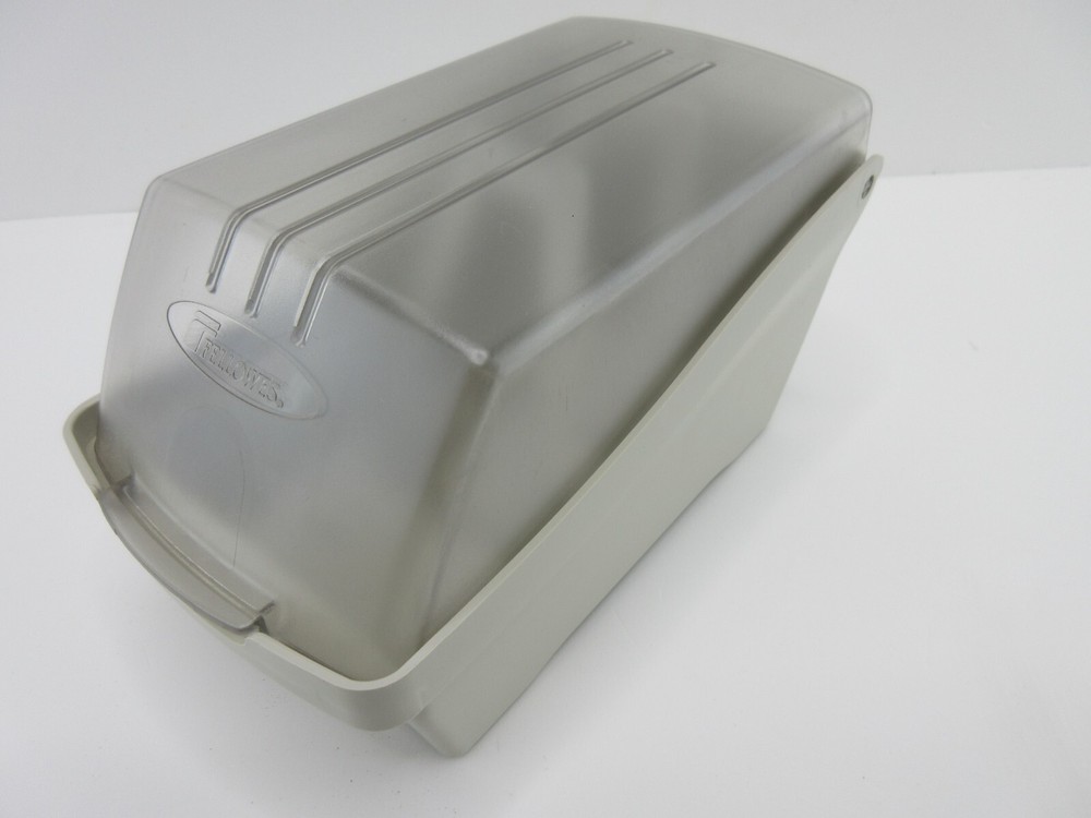 Fellowes 3.5 Diskette Storage Tray Box 3 1/2"