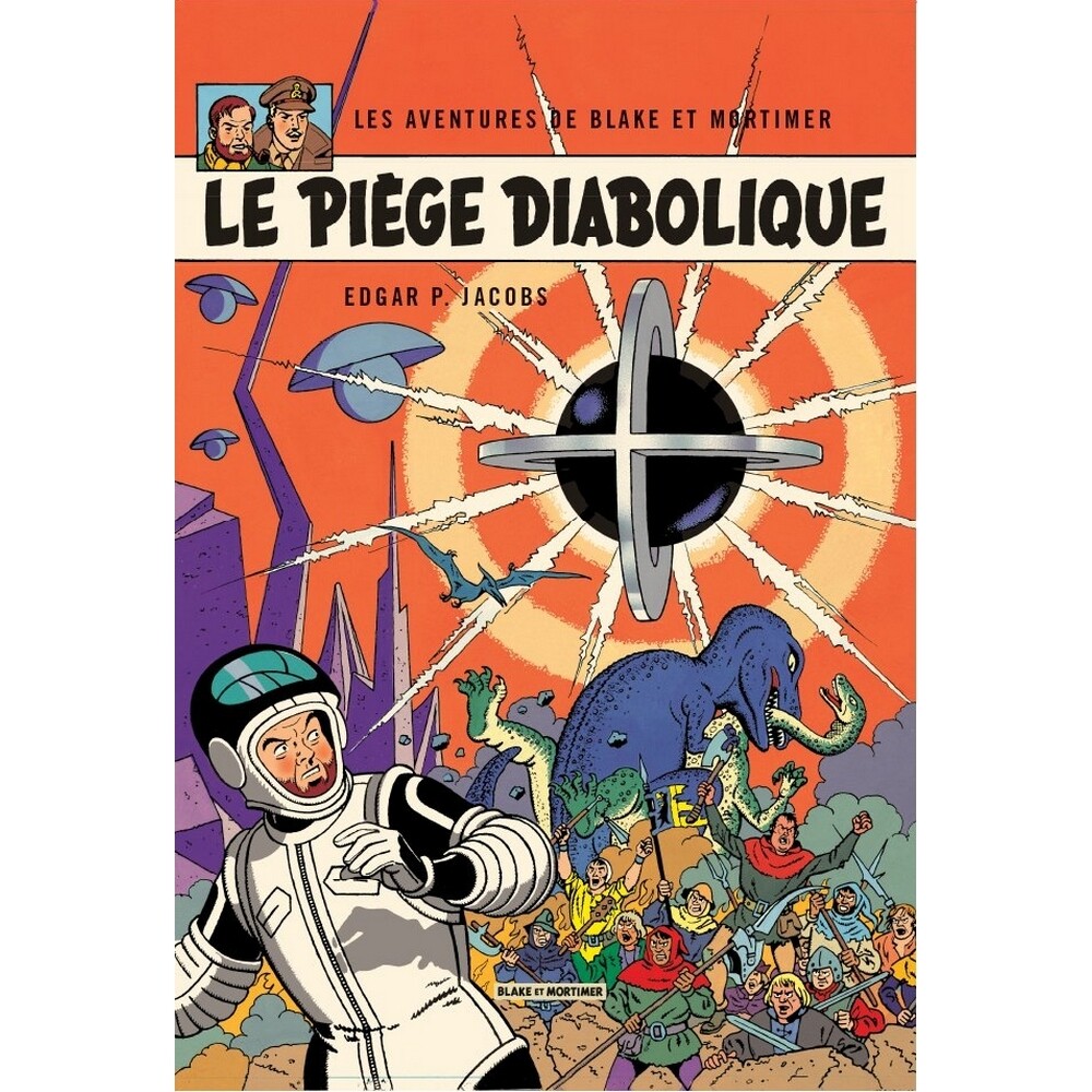 Blake and Mortimer Postcard: The Devil's Trap (10x15cm)