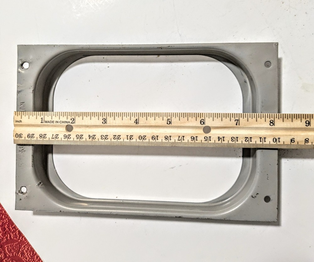 6- Vintage NuTone 2025-A Intercom System Speaker Mounting Bracket Frame.