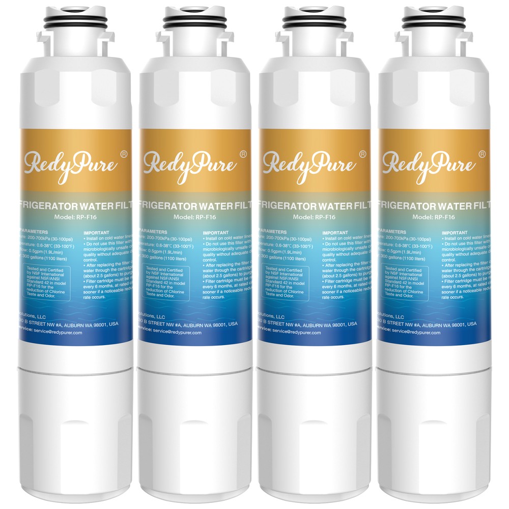 4 PACK Fit For Samsung DA29-00020B Refresh R-9101 Refrigerator Ice/ Water Filter