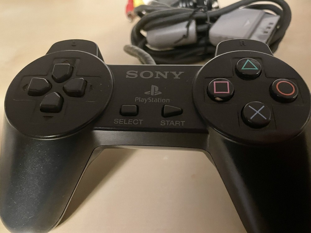 Sony Playstation 1 Gray Console with 1 Controller & Memory Card