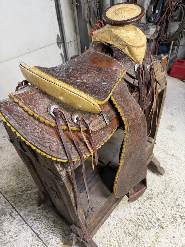 Vintage Collectible Saddle