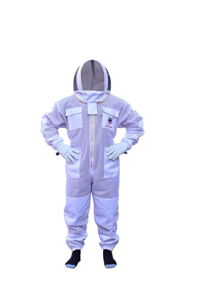 Professional 3 Layer Beekeeping Suit, Ultra Ventilated Bee suit, Bee Keeper S...