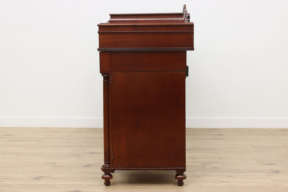Victorian Antique English Mahogany Sideboard, Buffet, Server #51324