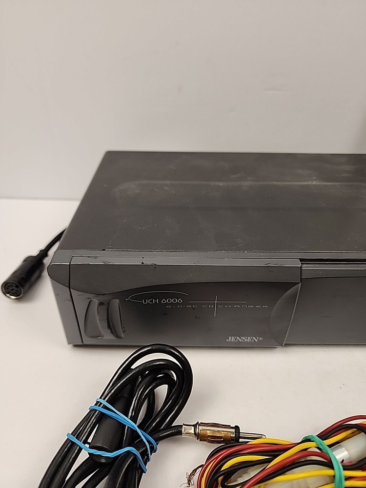 Jensen CD changer, UCH6006, modulator, wireless controller RF60U, NOT TESTED