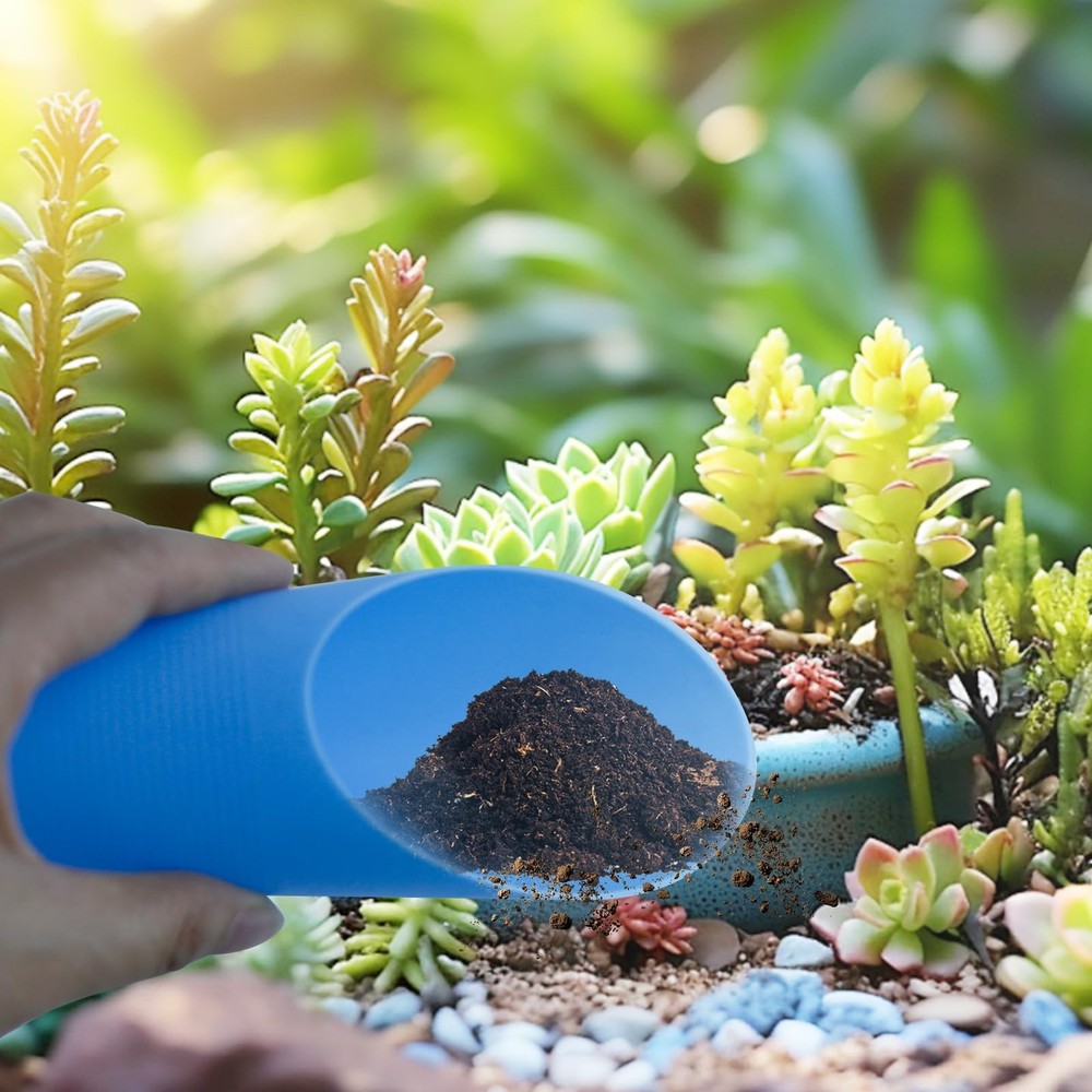 5 Pcs Mini Garden Tool Set Hand Tools Succulent Transplanting Blue