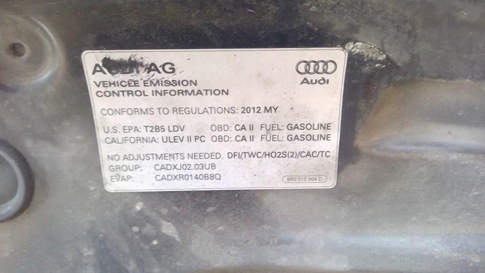 AUDI A5 2012 High Mounted Stop Light 5585765