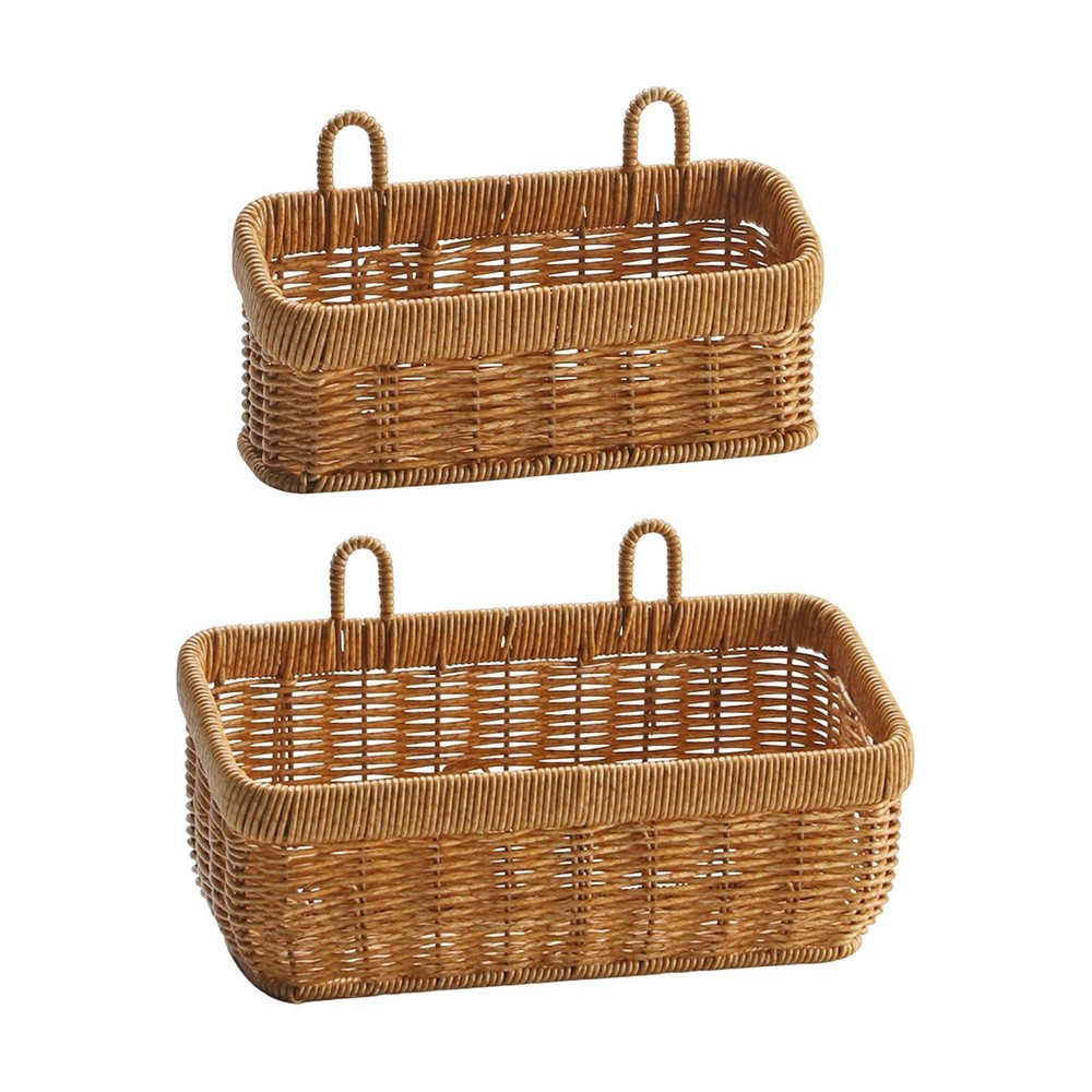 Handmade Woven Kitchen Storage Basket Decorative Basket Home Decor Storage