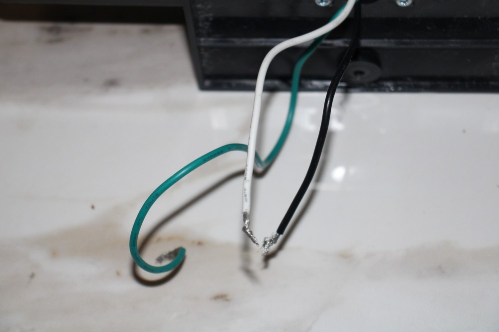 LED Edge Lit GREEN Exit Sign with Rotating Clear Panel Single Acrylic Face "WORK