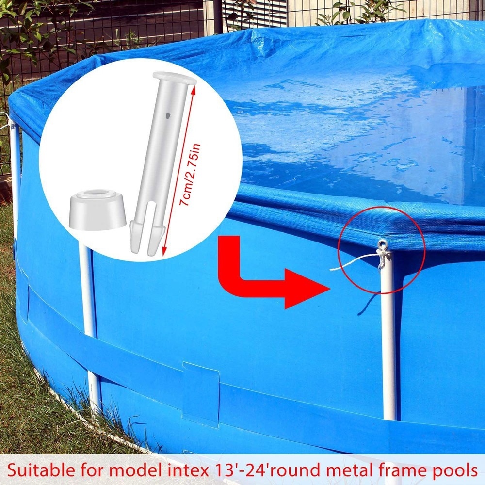 Efficient Pool Joint Pins and Seals for INTELEX Rectangular Frame Pools