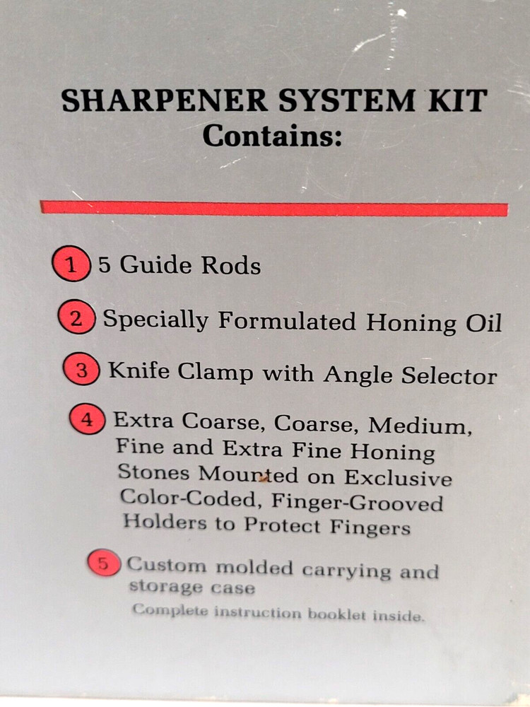 Lansky Deluxe 5-Stone System Model #LK005 Precision Knife Sharpening System