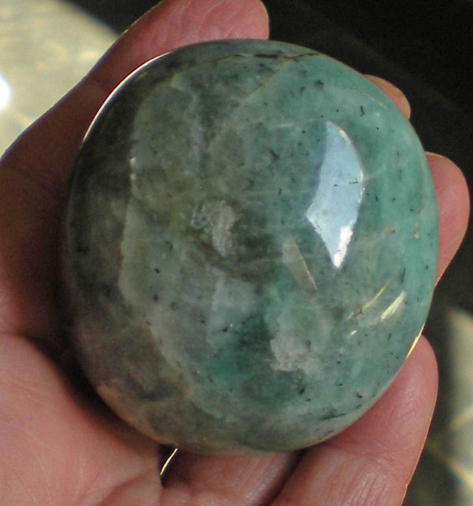 Amazonite Palmstone - Madagascar sc894e