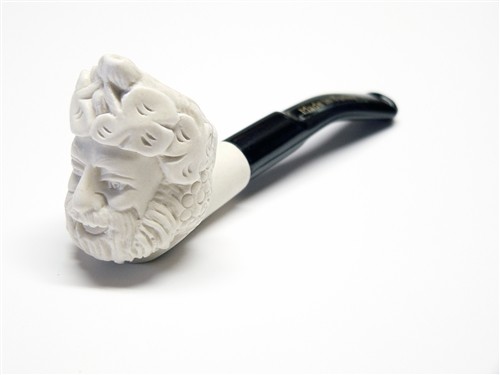 Imported Miniature Meerschaum Pipe -  BACCHUS