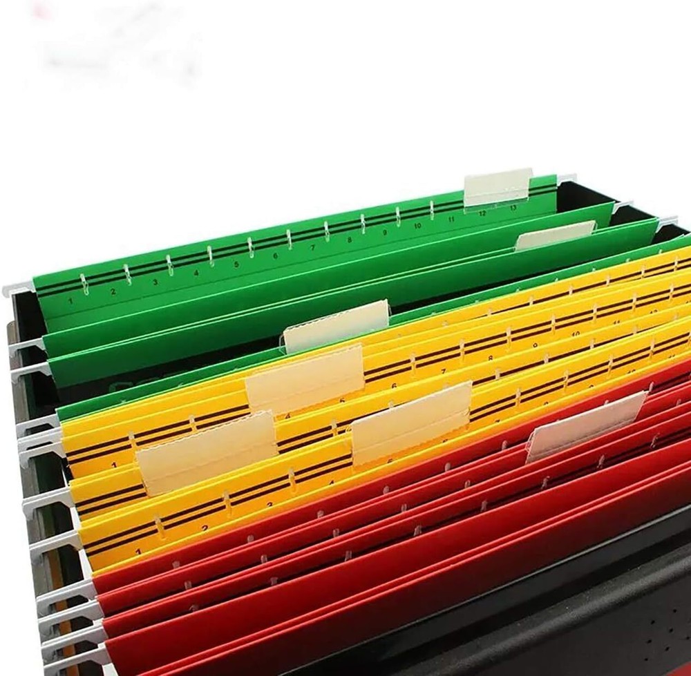 File Folder Tabs 210 Sets Hanging File Folder Labels 2 Tabs & Inserts New