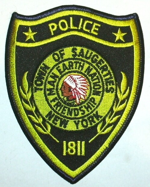 SAUGERTIES POLICE  patch