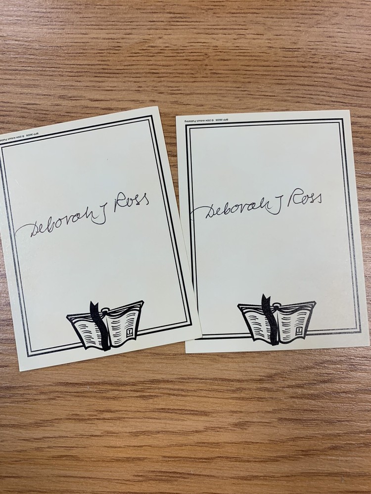 Deborah J. Ross Author Signed Bookplate Autographed New
