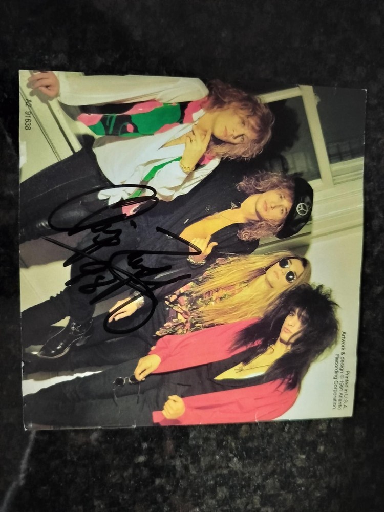 Enuff Znuff autographed CD