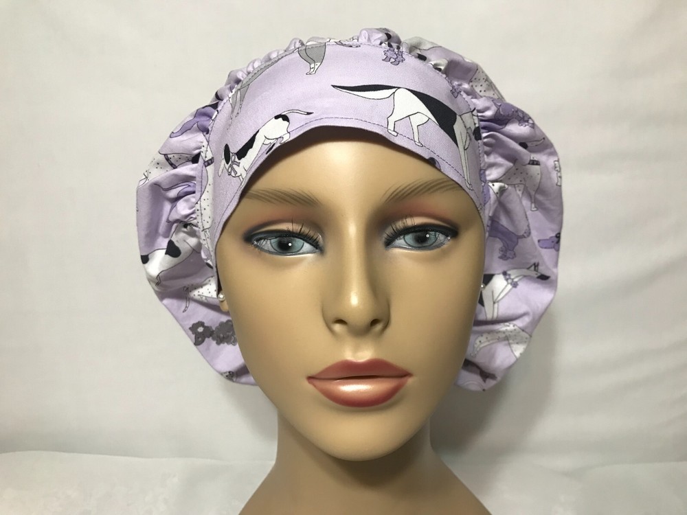 Bouffant Scrub Cap - Dog Print