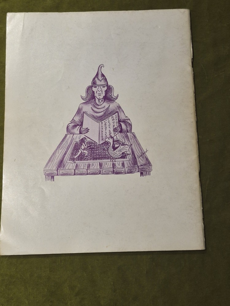 Advanced Dungeons and Dragons Ready Ref Sheets Volume One Judges Guild 1979