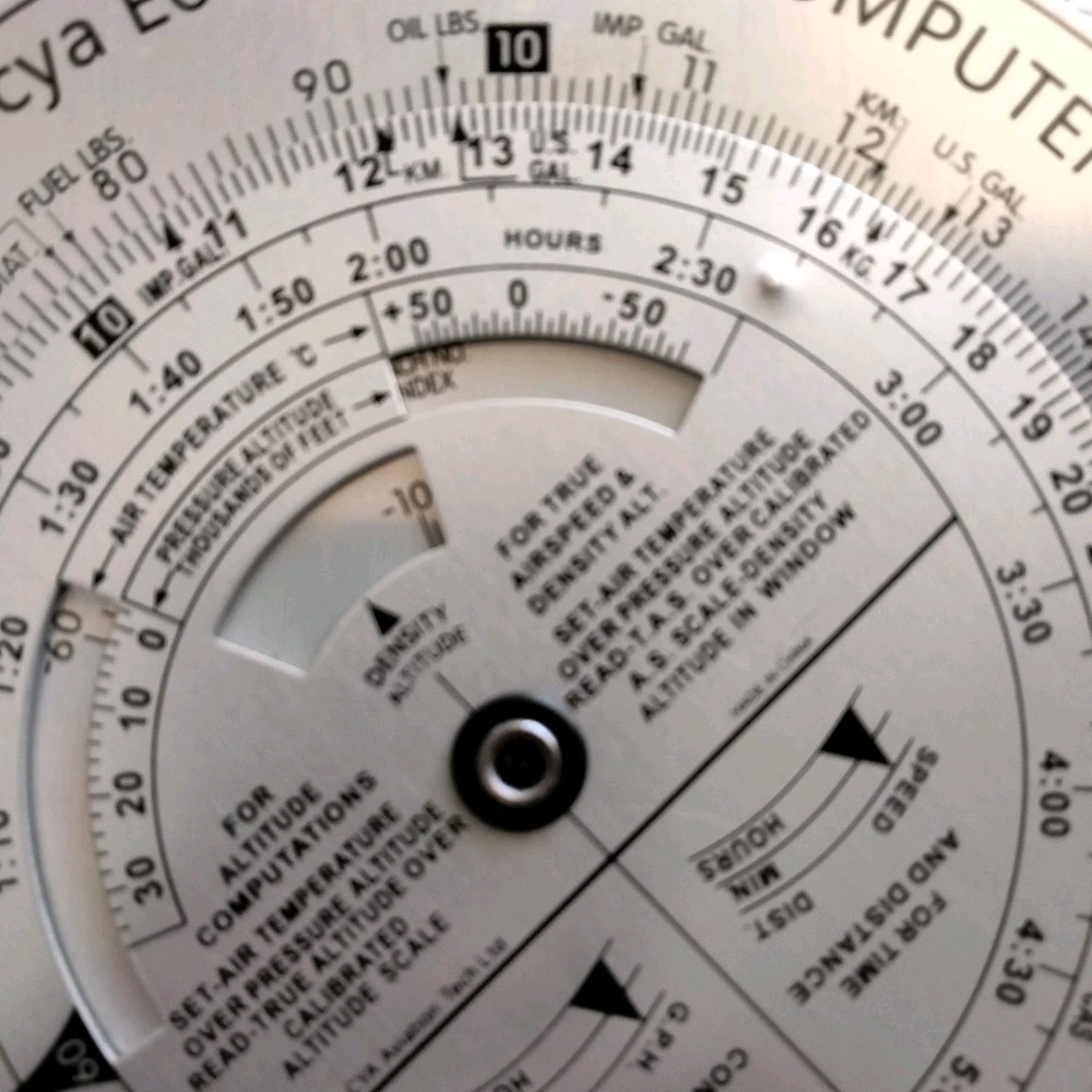 CYA E6B Metal Flight Computer BUNDLE VFR Kneeboard Clipboard Lot
