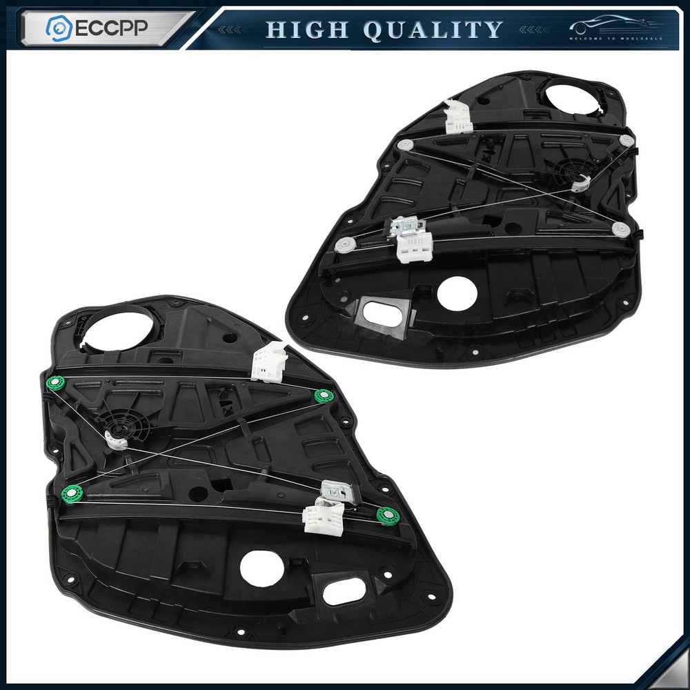 Front Pair Window Regulator For Kia Optima 2016-2020 Driver & Passenger Side