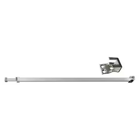 Primeline Tools U 9920 Door Lock, Adjustable Bar, Unfinished