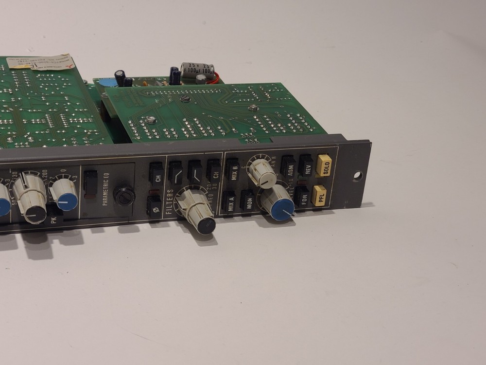 Mitsubishi Westar Quad Eight Diff Mic Pre Parametric EQ Channel Strip Untested