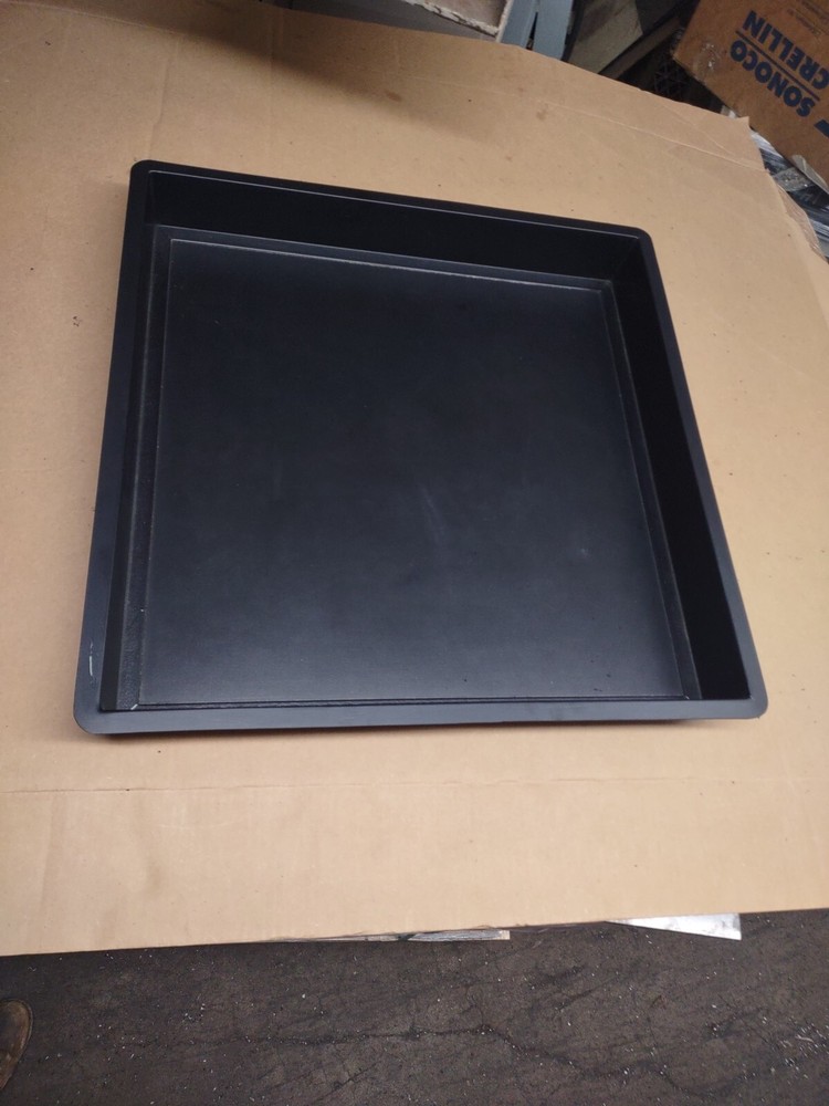 Plastic Catch Pan, Pan  24" X 24" X 3" deep.  Heavy Duty.