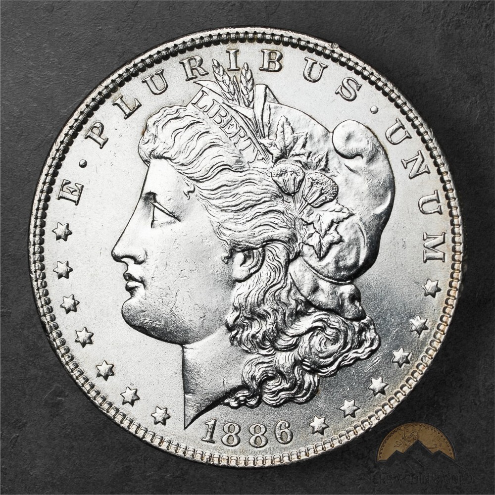 1886 Morgan Silver Dollar $1 - Philadelphia