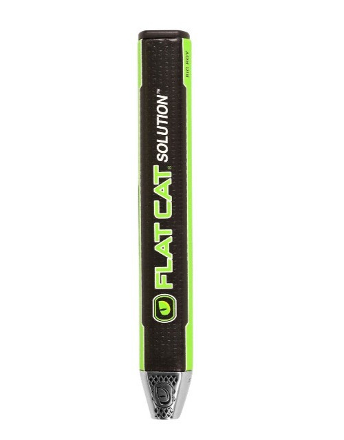 Flat Cat Solution Putter Grip Black Green Big Boy Brand New