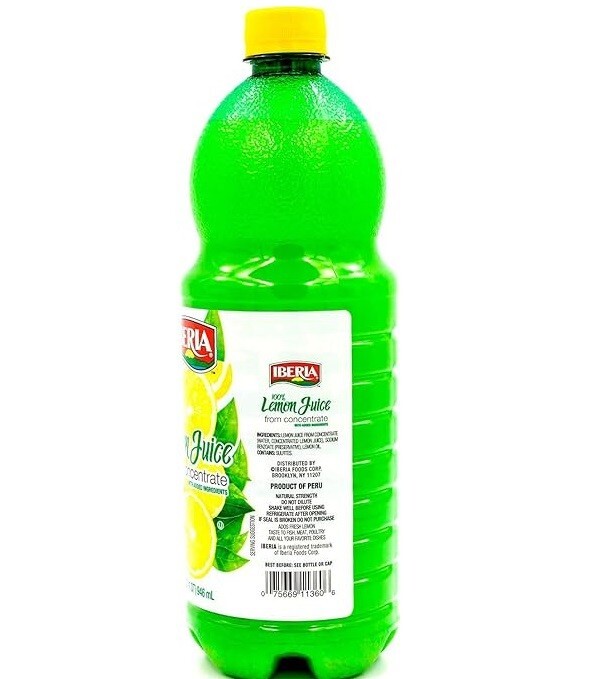 Iberia Lemon Juice from Concentrate 32 fl oz