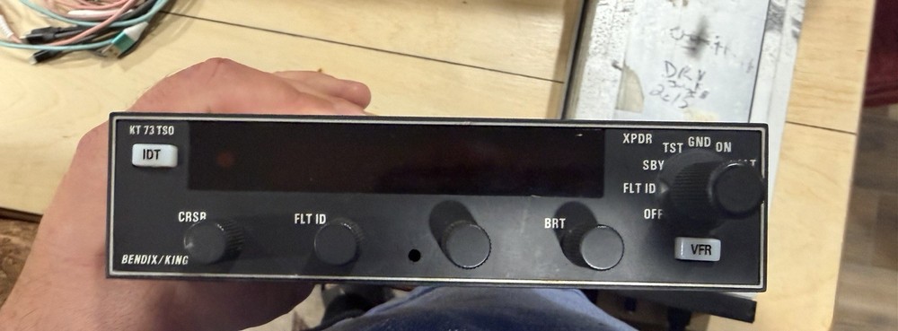 Bendix King KT73 Transponder With Rack No plug